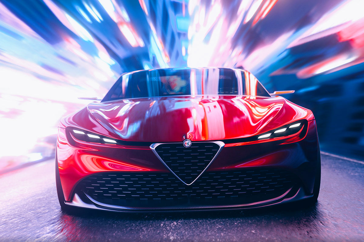 Stunning Alfa Romeo Junior Zagato Design Study - Alfisti Crew